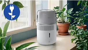 Oro drėkintuvas Philips HU5710/00, Baltas aprašymas - Prekės nuotrauka