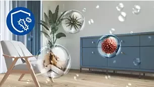Oro sausintuvas-valytuvas Philips DE5305/11, 245 W aprašymas - Prekės nuotrauka