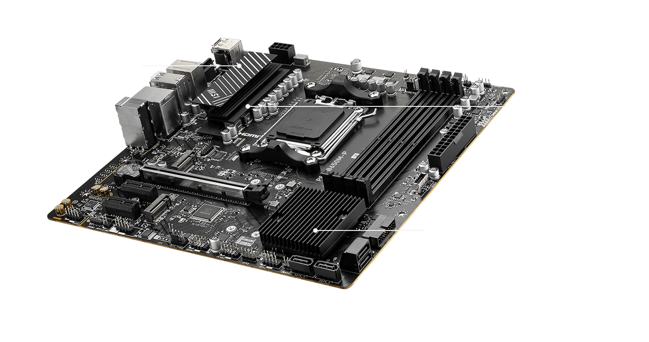 Pagrindinė plokštė MSI | PRO B650M-P aprašymas - Prekės nuotrauka