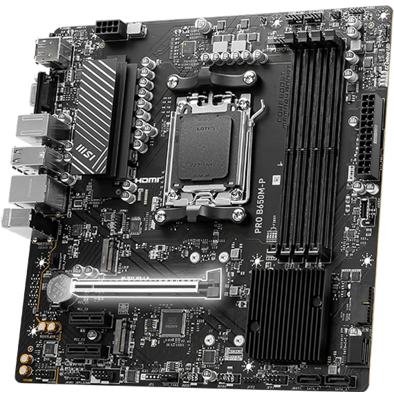 Pagrindinė plokštė MSI | PRO B650M-P aprašymas - Prekės nuotrauka
