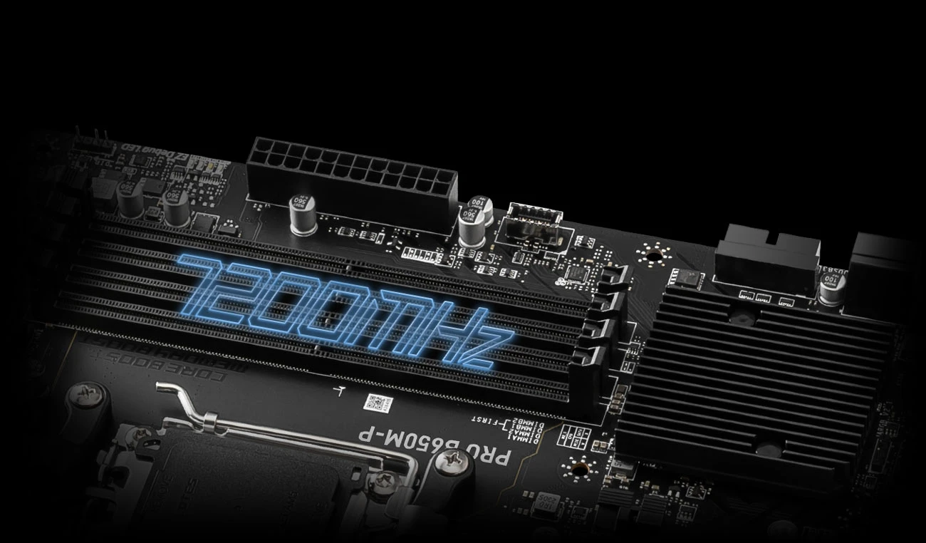 Pagrindinė plokštė MSI | PRO B650M-P aprašymas - Prekės nuotrauka