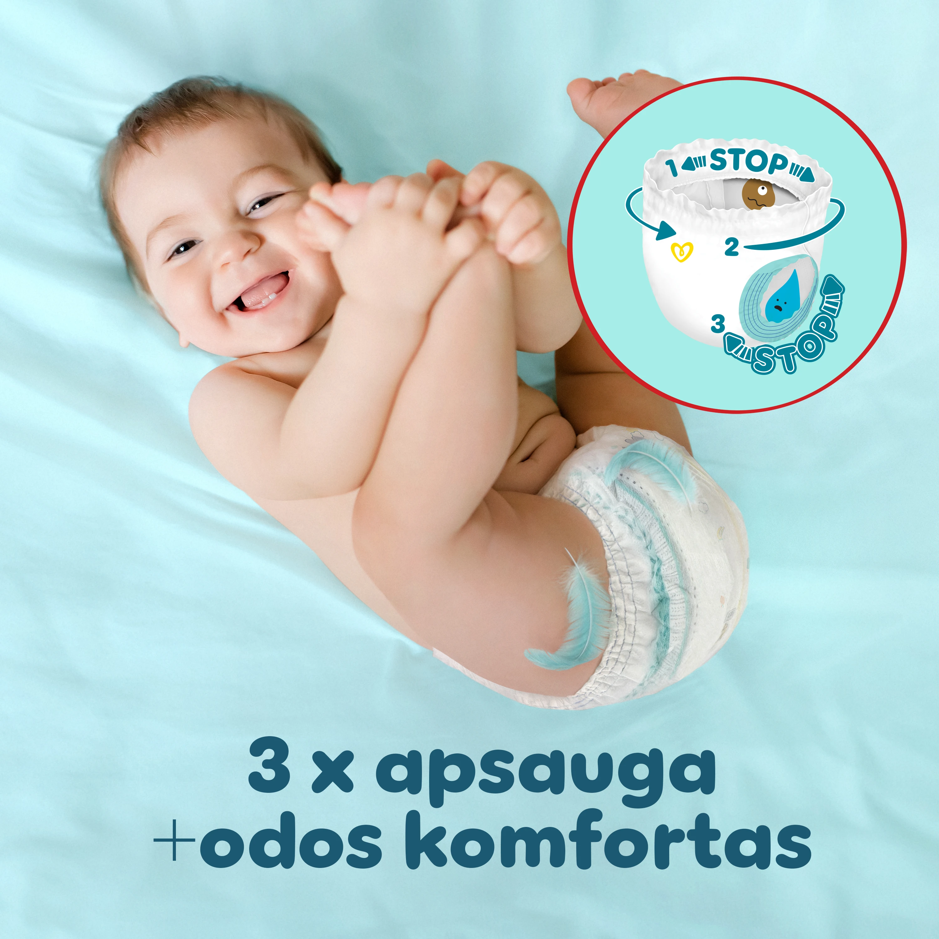 Pampers Premium Care sauskelnės-kelnaitės, 5 Dydis, 102 vnt., 12–17 kg aprašymas - Prekės nuotrauka