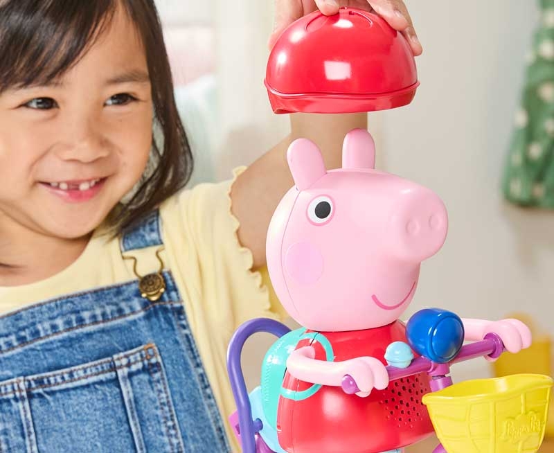 Peppa Pig Interaktyvus rinkinys „Pepa su dviratuku“ aprašymas - Prekės nuotrauka