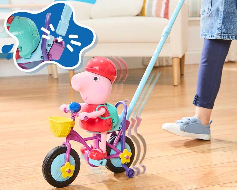 Peppa Pig Interaktyvus rinkinys „Pepa su dviratuku“ aprašymas - Prekės nuotrauka