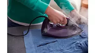 Garų lygintuvas Philips 7000 Serija HV, DST7061/30, tamsios spindinčios violetinės spalvos aprašymas - Prekės nuotrauka