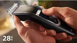 Plaunama plaukų kirpimo mašinėlė Philips Hairclipper series 5000 HC5650/15 aprašymas - Prekės nuotrauka