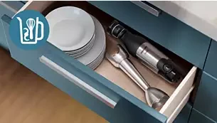 Philips | Hand Maišytuvas | HR2682/00 | Hand Maišytuvas | 1200 W | Greičių skaičius 1 | Juodas aprašymas - Prekės nuotrauka