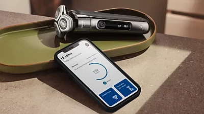 Philips i9000 drėgno ir sauso skutimo elektrinis skustuvas su „SkinIQ“ | X9002/10 aprašymas - Prekės nuotrauka