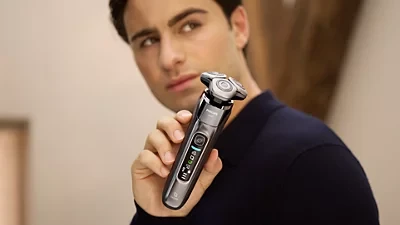 Philips i9000 drėgno ir sauso skutimo elektrinis skustuvas su „SkinIQ“ | X9002/10 aprašymas - Prekės nuotrauka