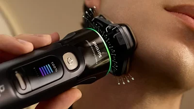 Philips i9000 Prestige UltraDrėgno ir sauso skutimo skustuvas su „SkinIQ Pro“ (XP9400/31) aprašymas - Prekės nuotrauka
