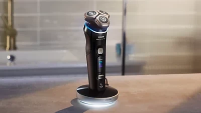 Philips i9000 Prestige UltraDrėgno ir sauso skutimo skustuvas su „SkinIQ Pro“ (XP9400/31) aprašymas - Prekės nuotrauka
