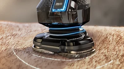 Philips i9000 Prestige UltraDrėgno ir sauso skutimo skustuvas su „SkinIQ Pro“ (XP9400/31) aprašymas - Prekės nuotrauka