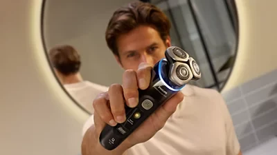 Philips i9000 Prestige UltraDrėgno ir sauso skutimo skustuvas su „SkinIQ Pro“ (XP9400/31) aprašymas - Prekės nuotrauka