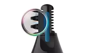 Nosies, ausų plaukų, antakių ir koreg. kirptuvas Philips Nose Trimmer Series 5000 NT5650/16 aprašymas - Prekės nuotrauka
