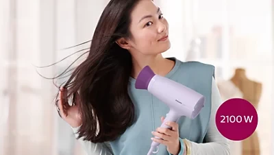 Plaukų džiovintuvas Philips 3000 serija BHD341/10, Violetinės spalvos aprašymas - Prekės nuotrauka
