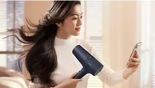 Plaukų džiovintuvas Philips 5000 serija ‎BHD510/00, Mėlynos spalvos aprašymas - Prekės nuotrauka