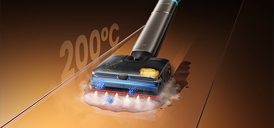 Plaunantis belaidis dulkių siurblys Dreame T16 Pro Steam, 30 000 Pa, 420 W aprašymas - Prekės nuotrauka