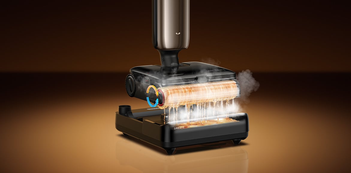 Plaunantis belaidis dulkių siurblys Dreame T16 Pro Steam, 30 000 Pa, 420 W aprašymas - Prekės nuotrauka