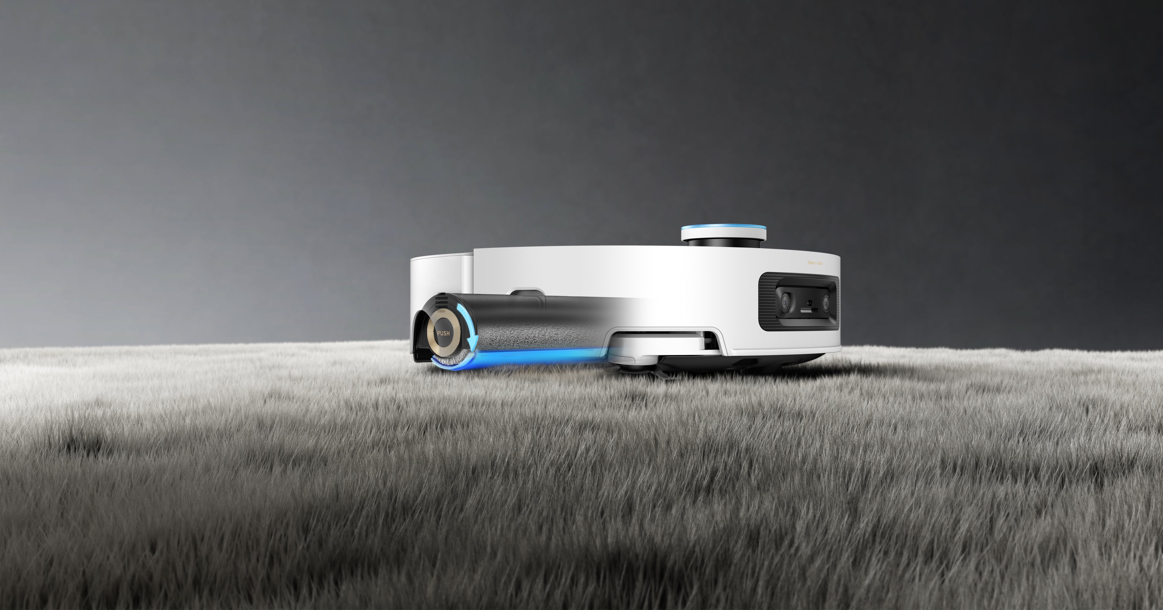 Robotas dulkių siurblys Dreame Aqua 10 Ultra Roller Complete, baltas aprašymas - Prekės nuotrauka