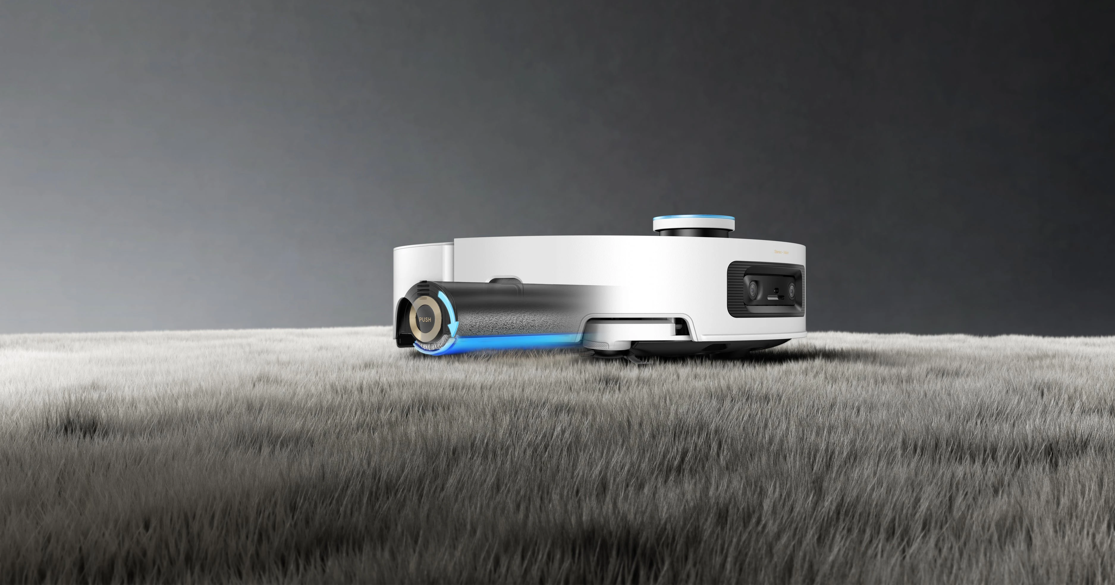 Robotas dulkių siurblys Dreame Aqua10 Ultra Roller, Juodas aprašymas - Prekės nuotrauka