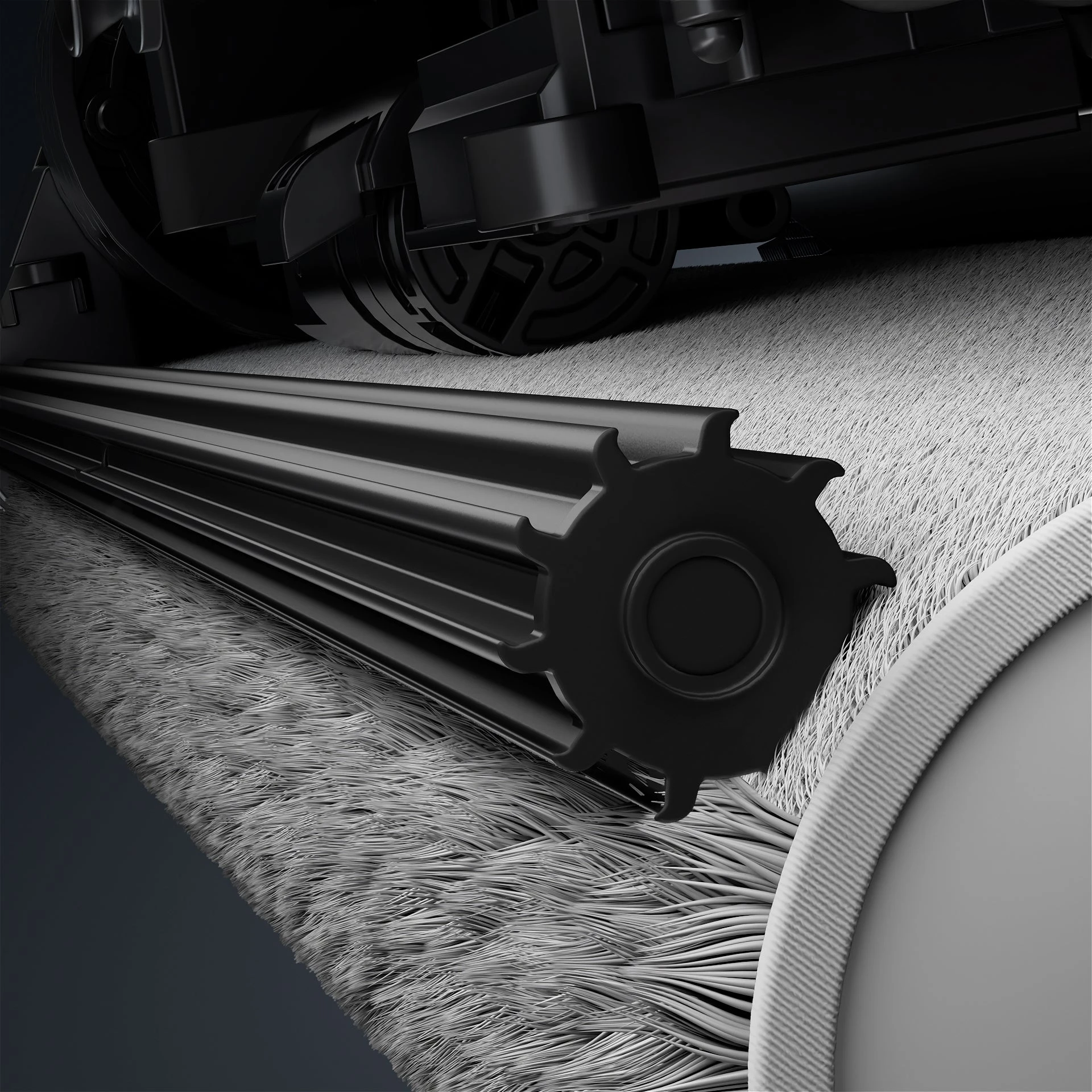 Robotas dulkių siurblys Dreame Aqua10 Ultra Roller, Juodas aprašymas - Prekės nuotrauka