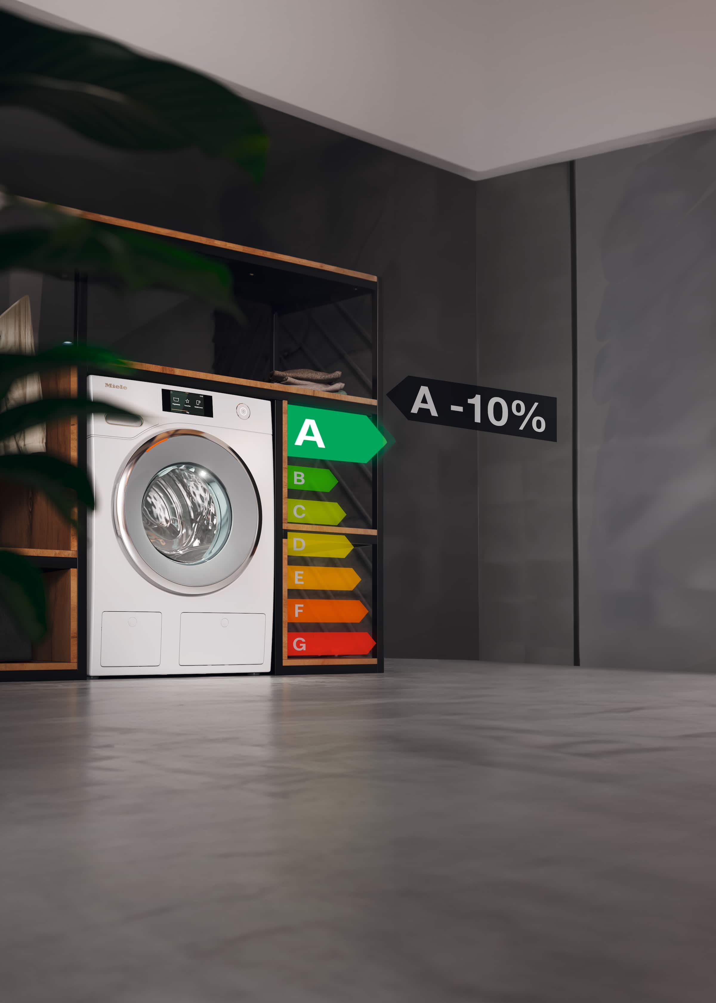 Skalbimo mašina Miele W1 WWA120 WCS Active, 8 kg, 1400 aps./min., balta aprašymas - Prekės nuotrauka
