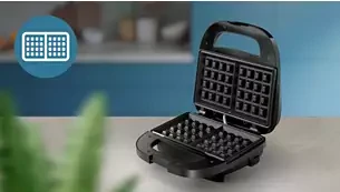Vaflių keptuvė Philips 3000 Serija HD2332/90 aprašymas - Prekės nuotrauka