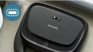 Vaflių keptuvė Philips 3000 Serija HD2332/90 aprašymas - Prekės nuotrauka