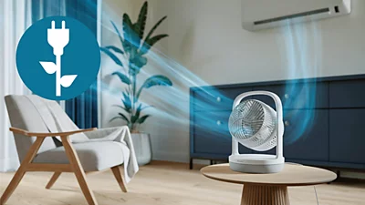 Stalinis ventiliatorius Philips CX2050/00, 28 W aprašymas - Prekės nuotrauka