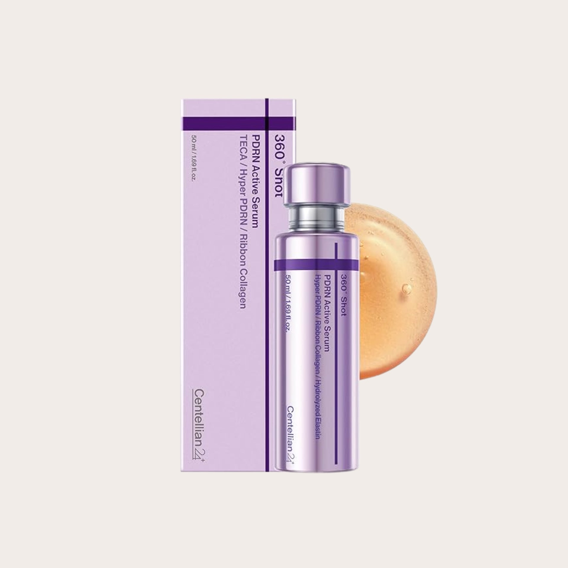 Stangrinantis veido serumas Centellian24 360º Shot PDRN Active Serum, 50 ml aprašymas - Prekės nuotrauka
