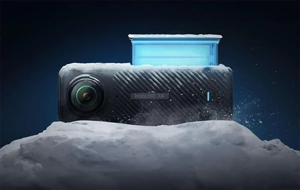 Veiksmo kameros standartinis rinkinys Insta360 X5, juodos spalvos, rinkinys dviračiui aprašymas - Prekės nuotrauka