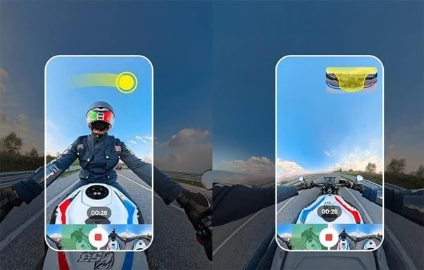 Veiksmo kameros standartinis rinkinys Insta360 X5, juodos spalvos, rinkinys dviračiui aprašymas - Prekės nuotrauka