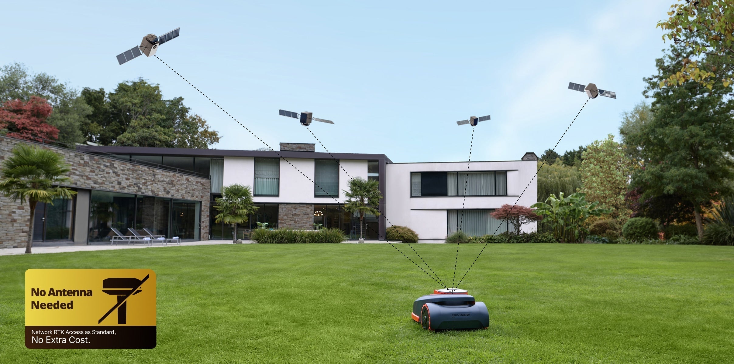 Vejos robotas Segway Navimow H210E, 1000 m² aprašymas - Prekės nuotrauka