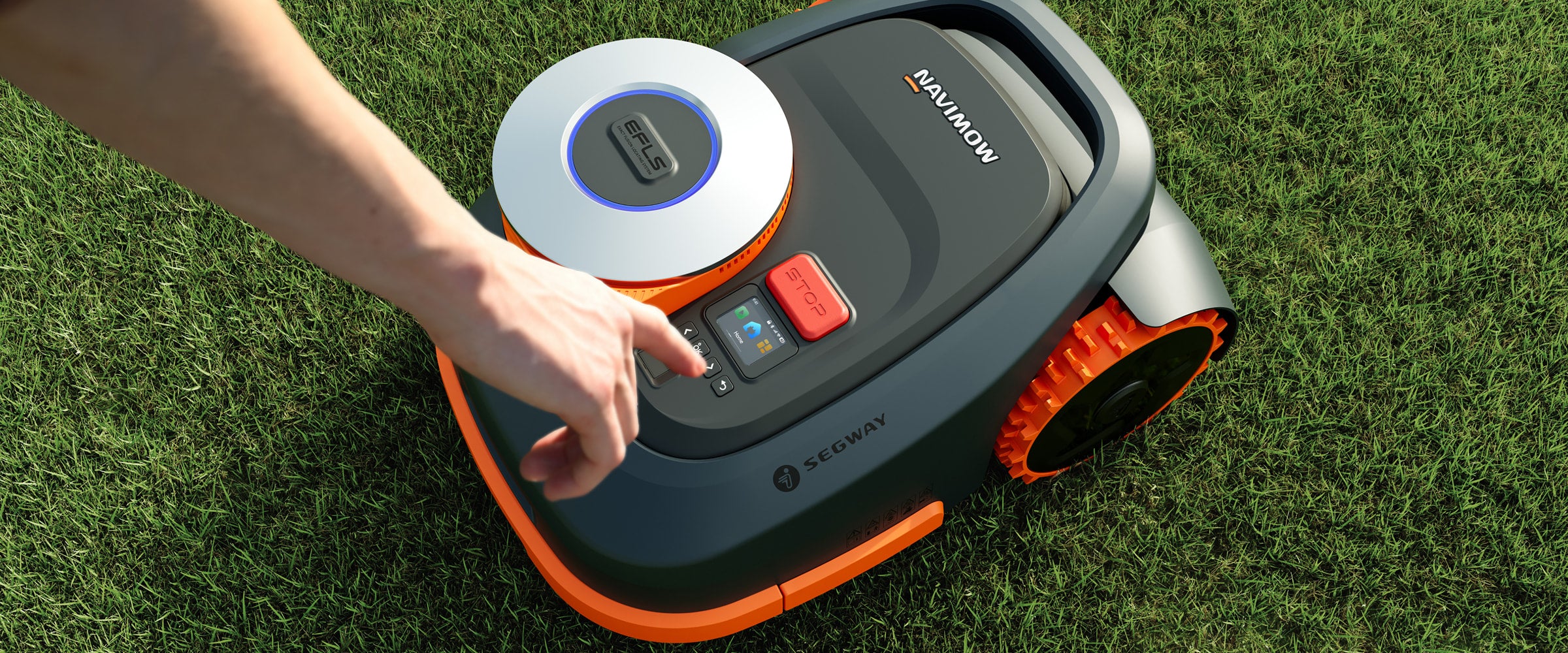 Vejos robotas Segway Navimow H210E, 1000 m² aprašymas - Prekės nuotrauka