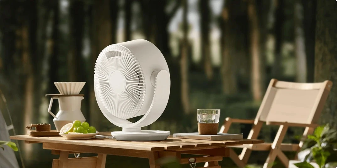 Ventiliatorius Xiaomi Smart Desktop Air Circulation Fan, 20 cm, 18 W aprašymas - Prekės nuotrauka