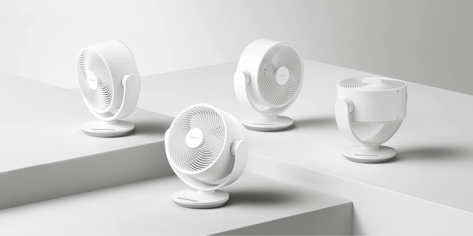 Ventiliatorius Xiaomi Smart Desktop Air Circulation Fan, 20 cm, 18 W aprašymas - Prekės nuotrauka