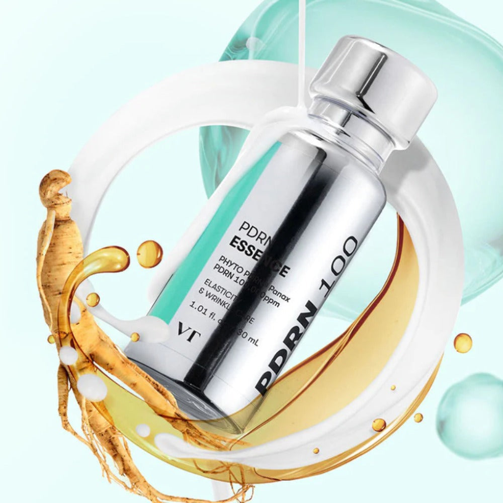 VT Cosmetics PDRN Essence 100 koncentruota veido esencija su PDRN, 30ml aprašymas - Prekės nuotrauka