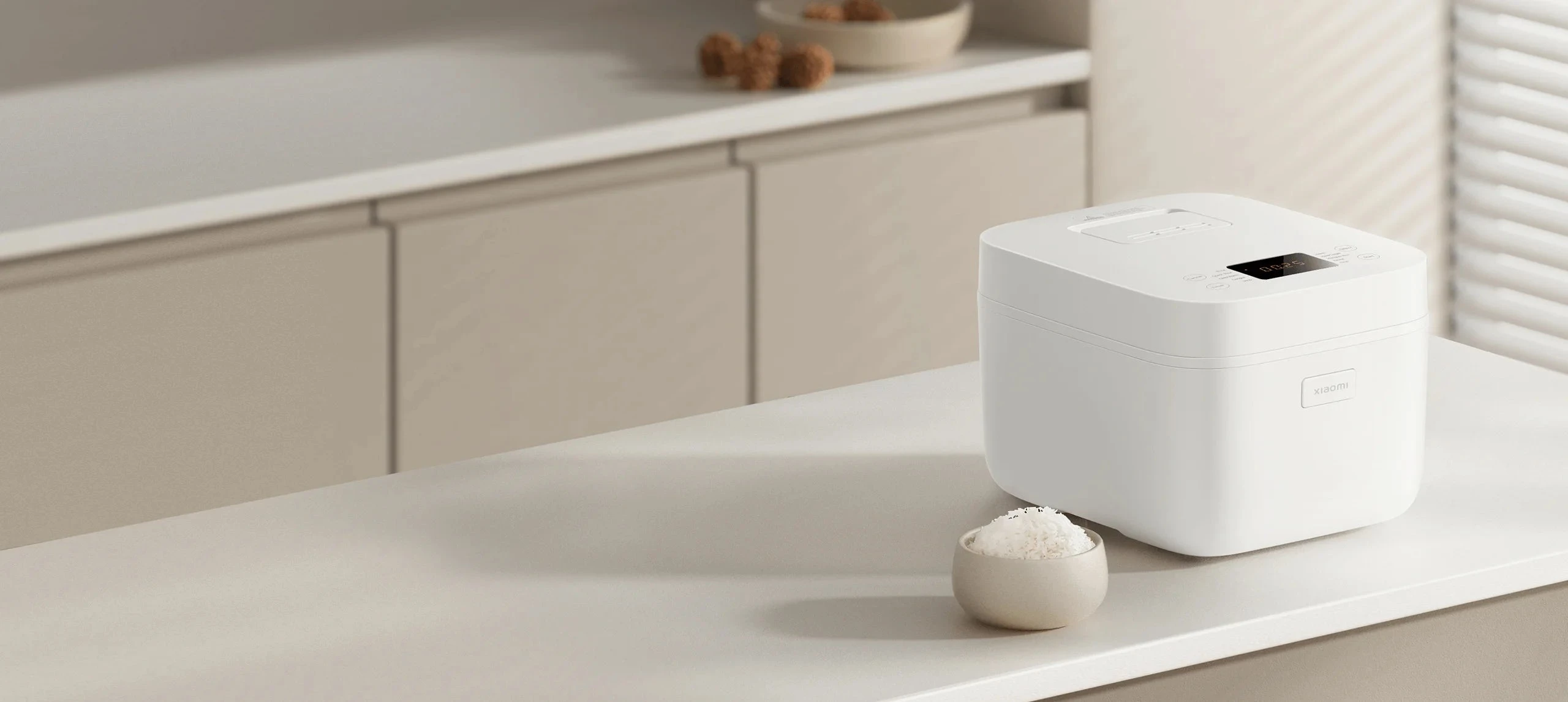 Xiaomi daugiafunkcinė ryžių viryklė 4L EU | baltos spalvos aprašymas - Prekės nuotrauka