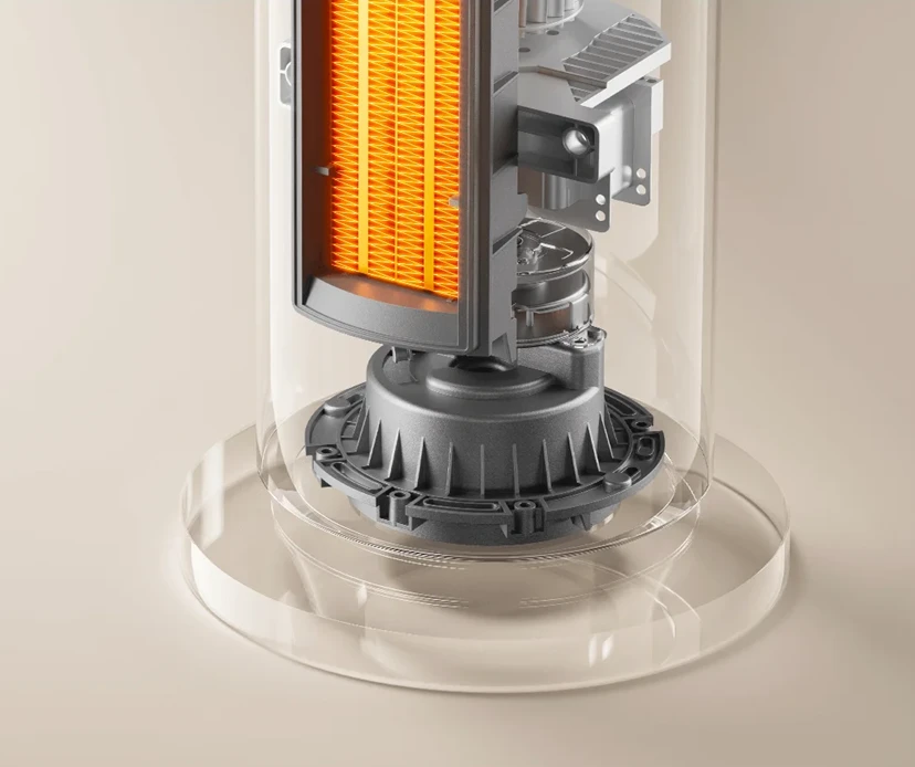 Išmanusis šildytuvas Xiaomi Smart Graphene Heater EU | 2000 W | Baltas aprašymas - Prekės nuotrauka