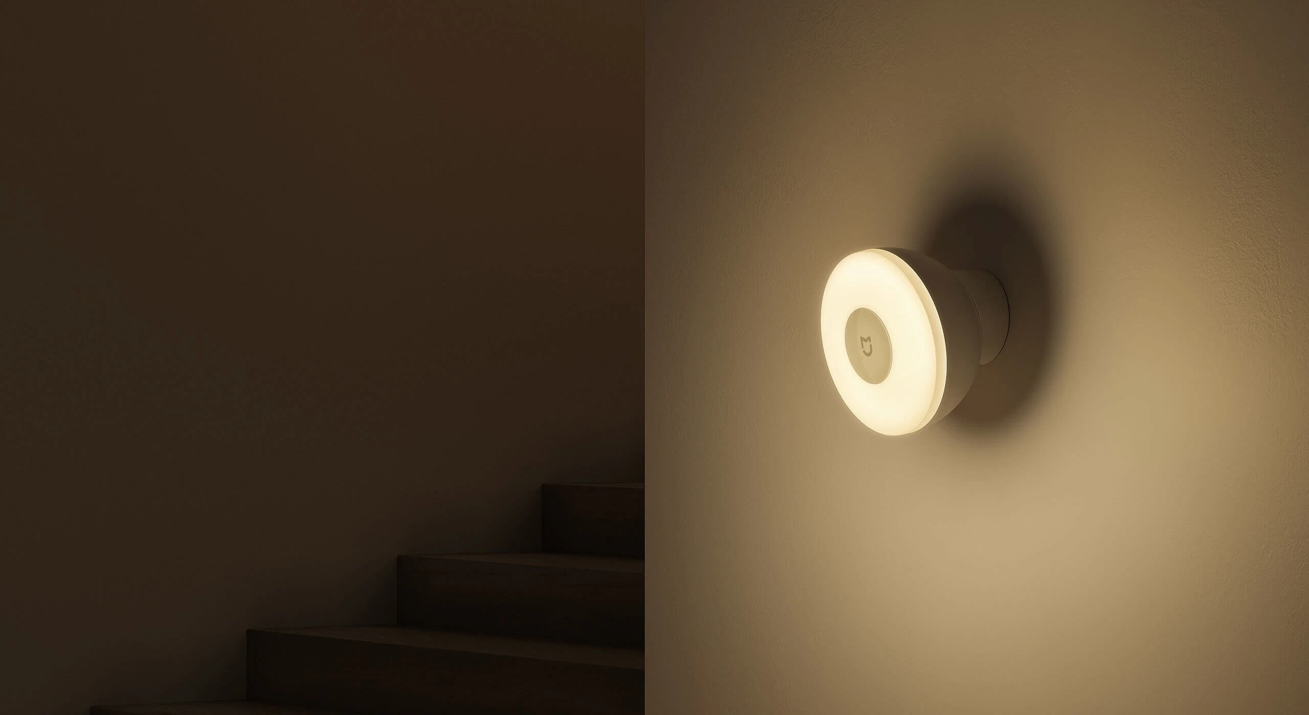 Xiaomi Mi Motion-Activated Night Light 2 bevielė naktinė lempa, balta aprašymas - Prekės nuotrauka