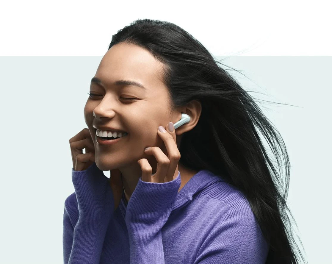 Xiaomi Redmi Buds 6 belaidės ausinės, Žalsvos spalvos aprašymas - Prekės nuotrauka