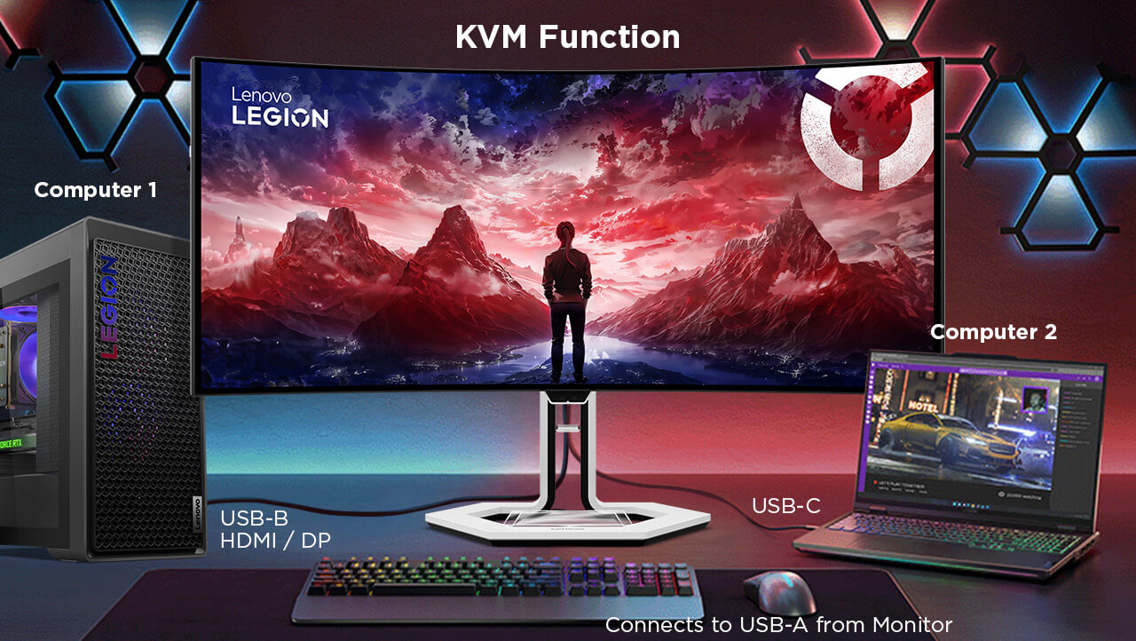 Žaidimų monitorius Lenovo Legion Pro 34WD-10 34