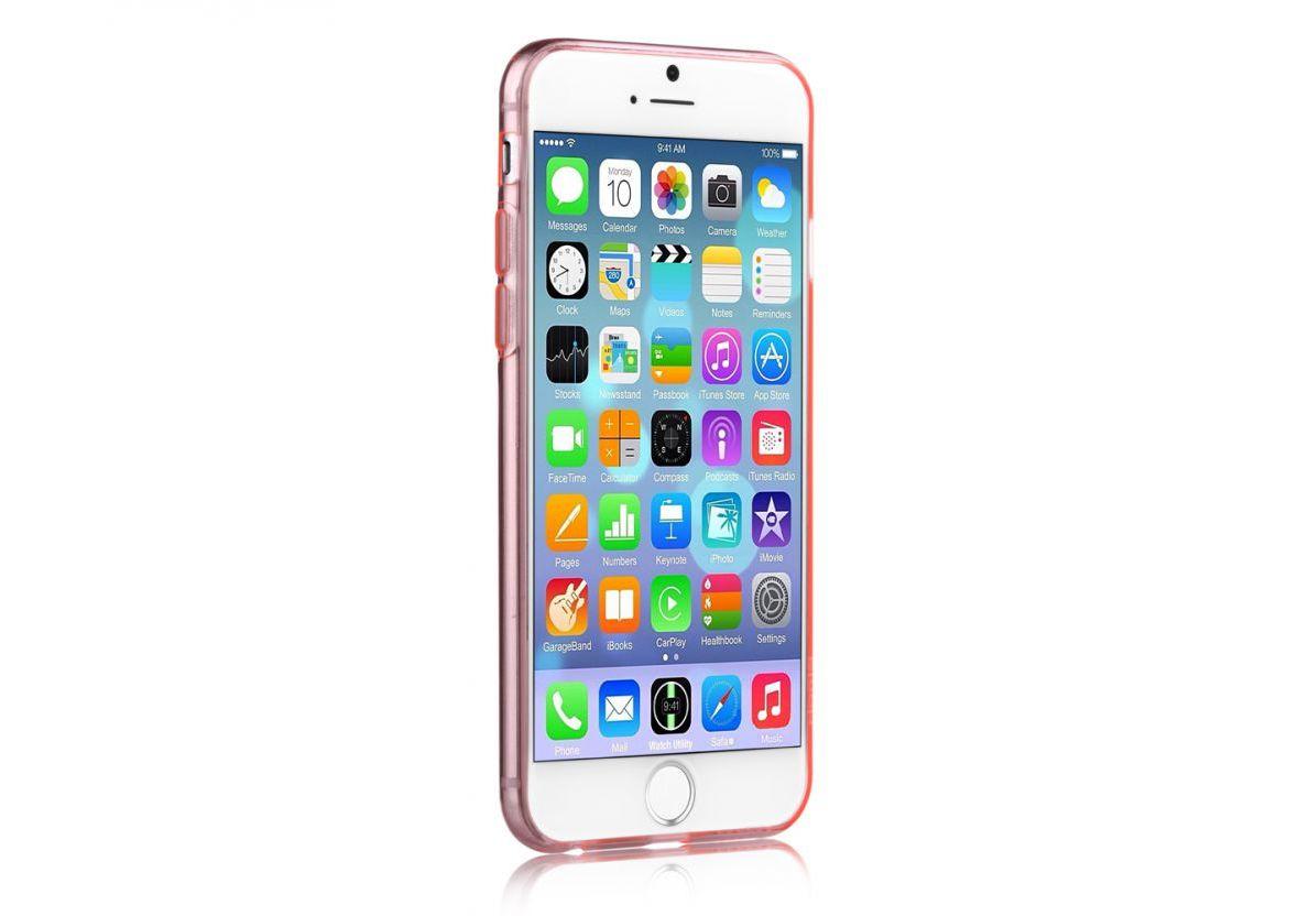 Devia Naked Dėklas Apple iPhone 6/6s Plus, Rožinis