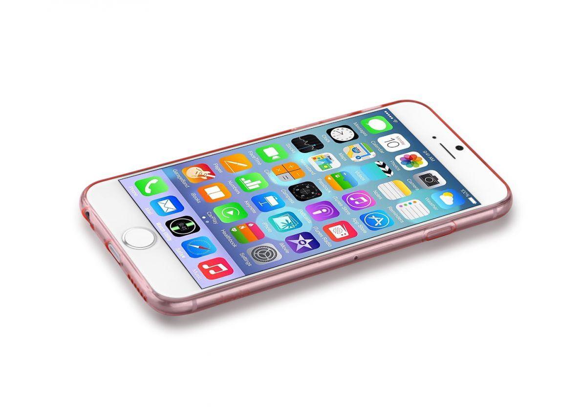 Devia Naked Dėklas Apple iPhone 6/6s Plus, Rožinis