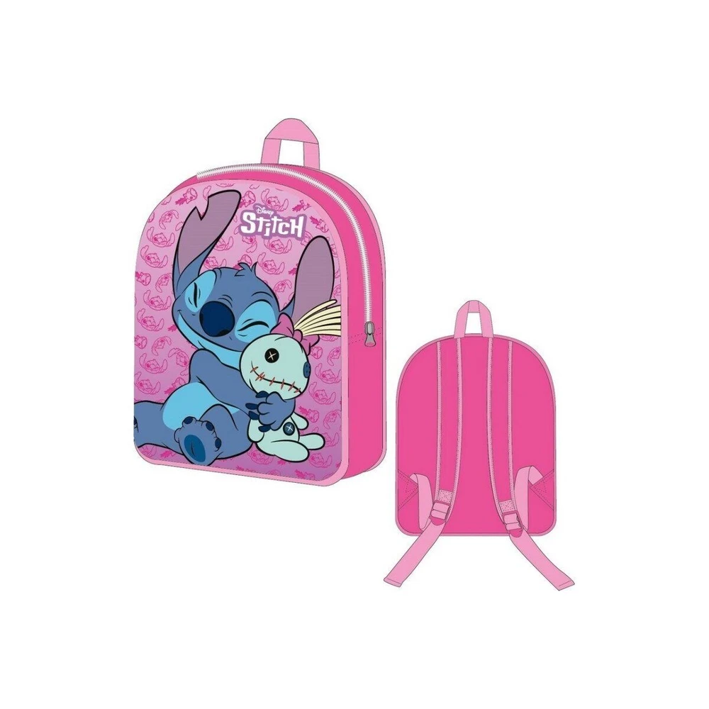 Disney Lilo & Stitch Scrump vaikiška kuprinė, rožinė, 30 cm