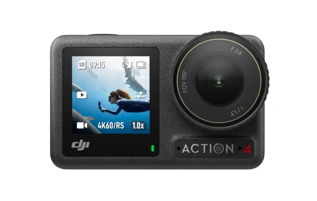 DJI Osmo Action 4 veiksmo kamera / Standard Combo aprašymas - Prekės nuotrauka