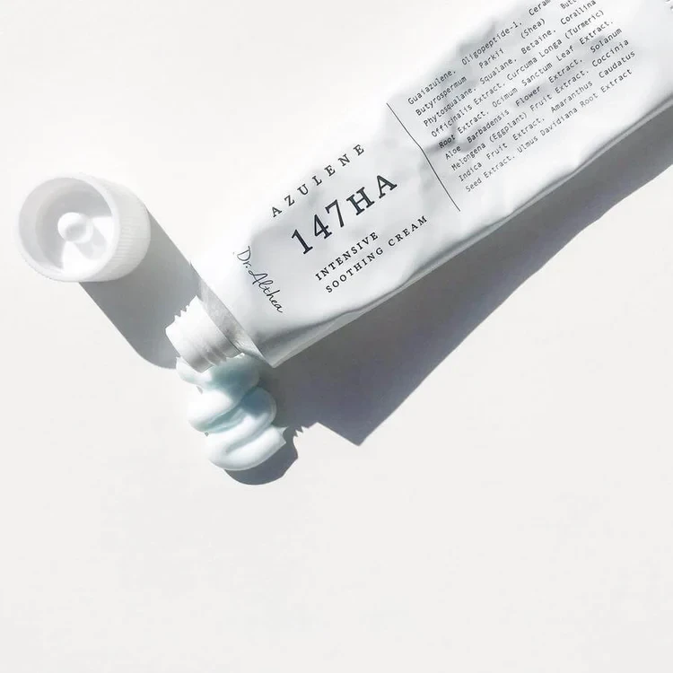 Dr. Althea Azulene 147HA Intensive Soothing Cream Intensyviai raminantis drėkinamasis veido kremas, 50 ml aprašymas - Prekės nuotrauka
