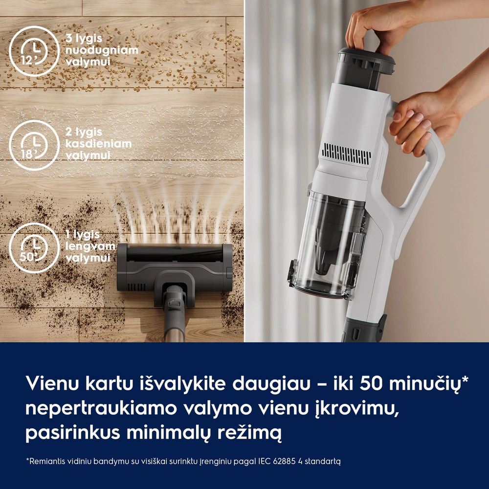 Dulkių siurblys Electrolux EP51AH18SW