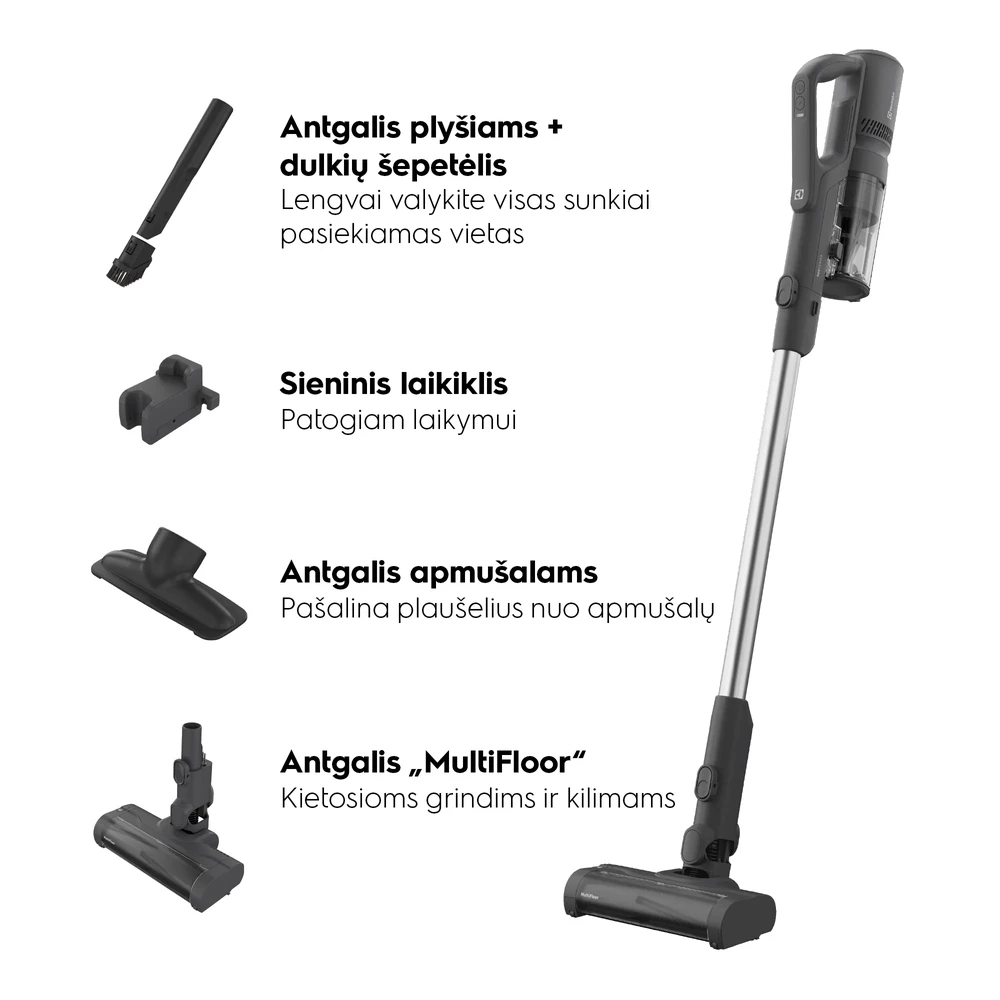 Dulkių siurblys Electrolux EP51UH18DB