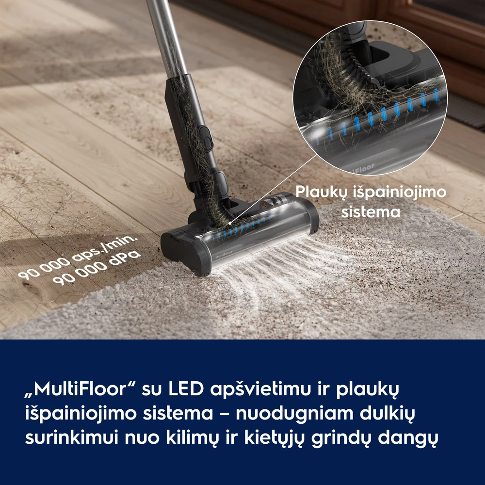 Dulkių siurblys Electrolux EP51UH18DB